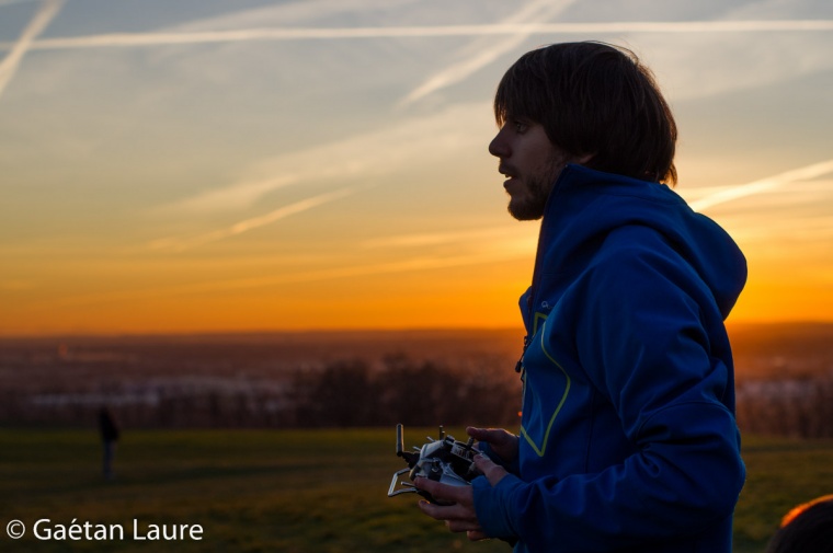 Flying the tricopter